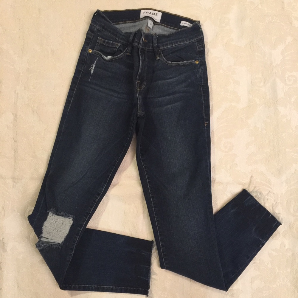 Frame Denim straight leg jeans size 25